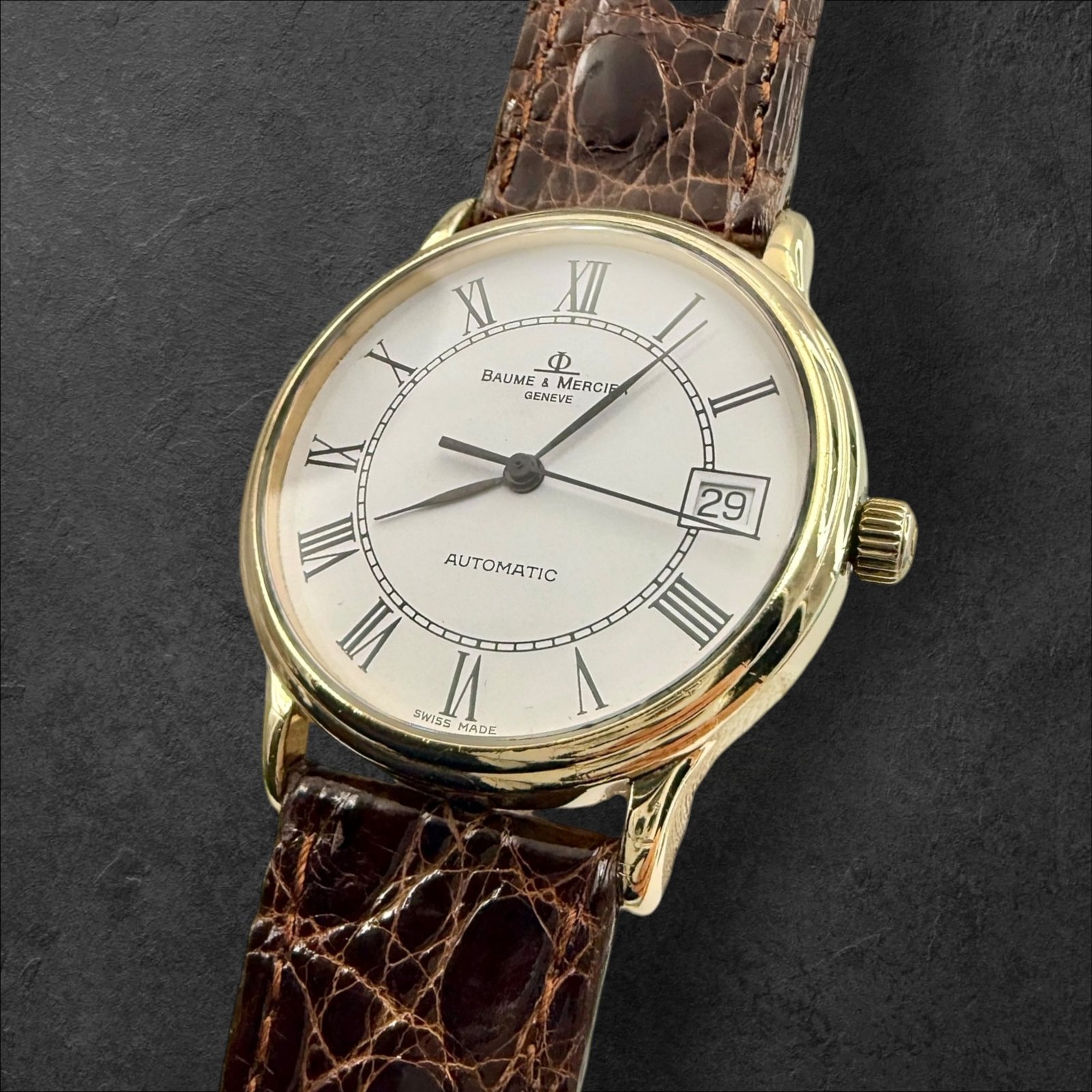 Baume & Mercier Classima 18K Gold – Vintage Luxury