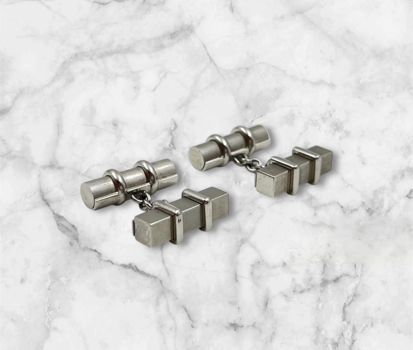 Оригинални ръкавели Omega Constellation (Stainless Steel)