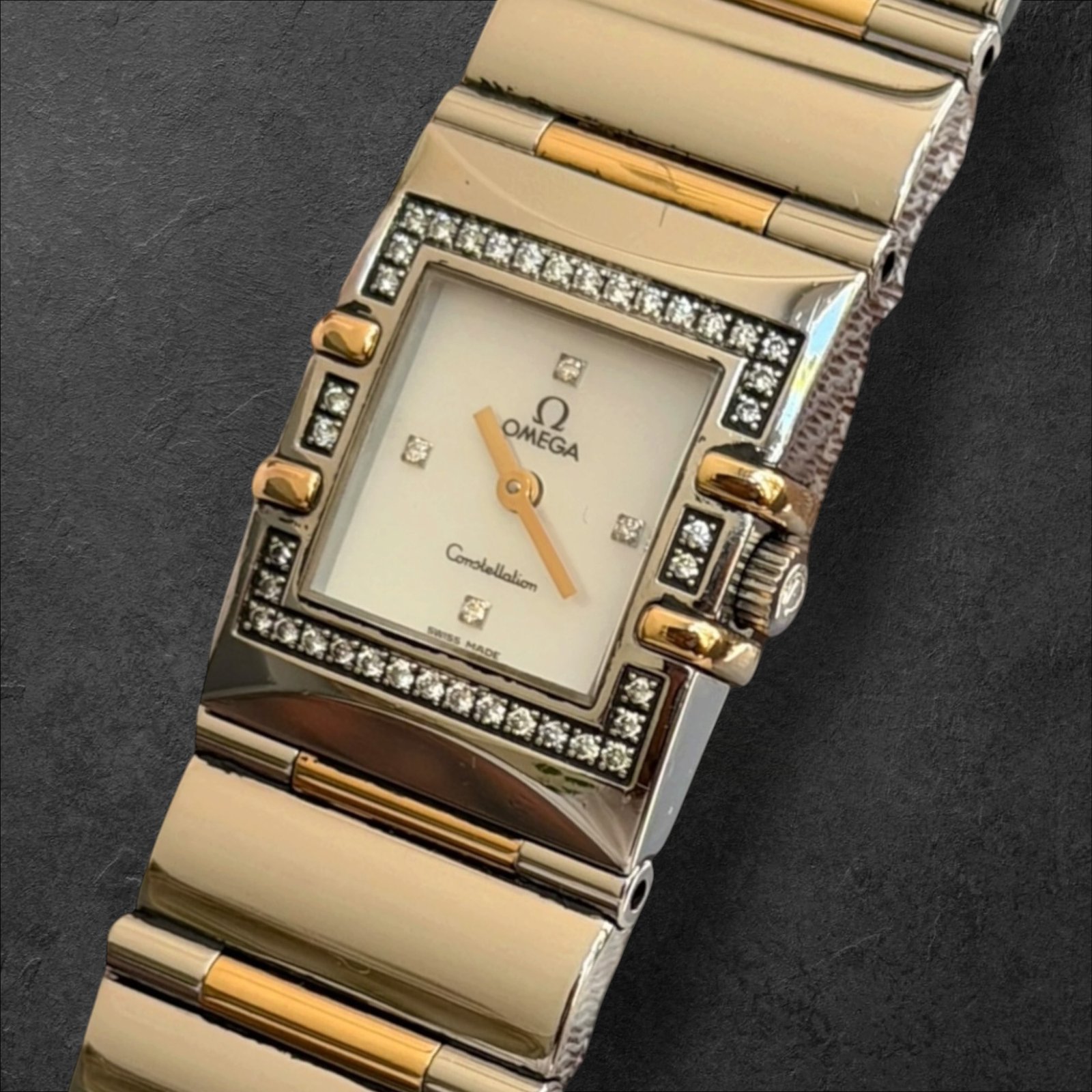 Omega Constellation Quadra Diamond Дамски часовник