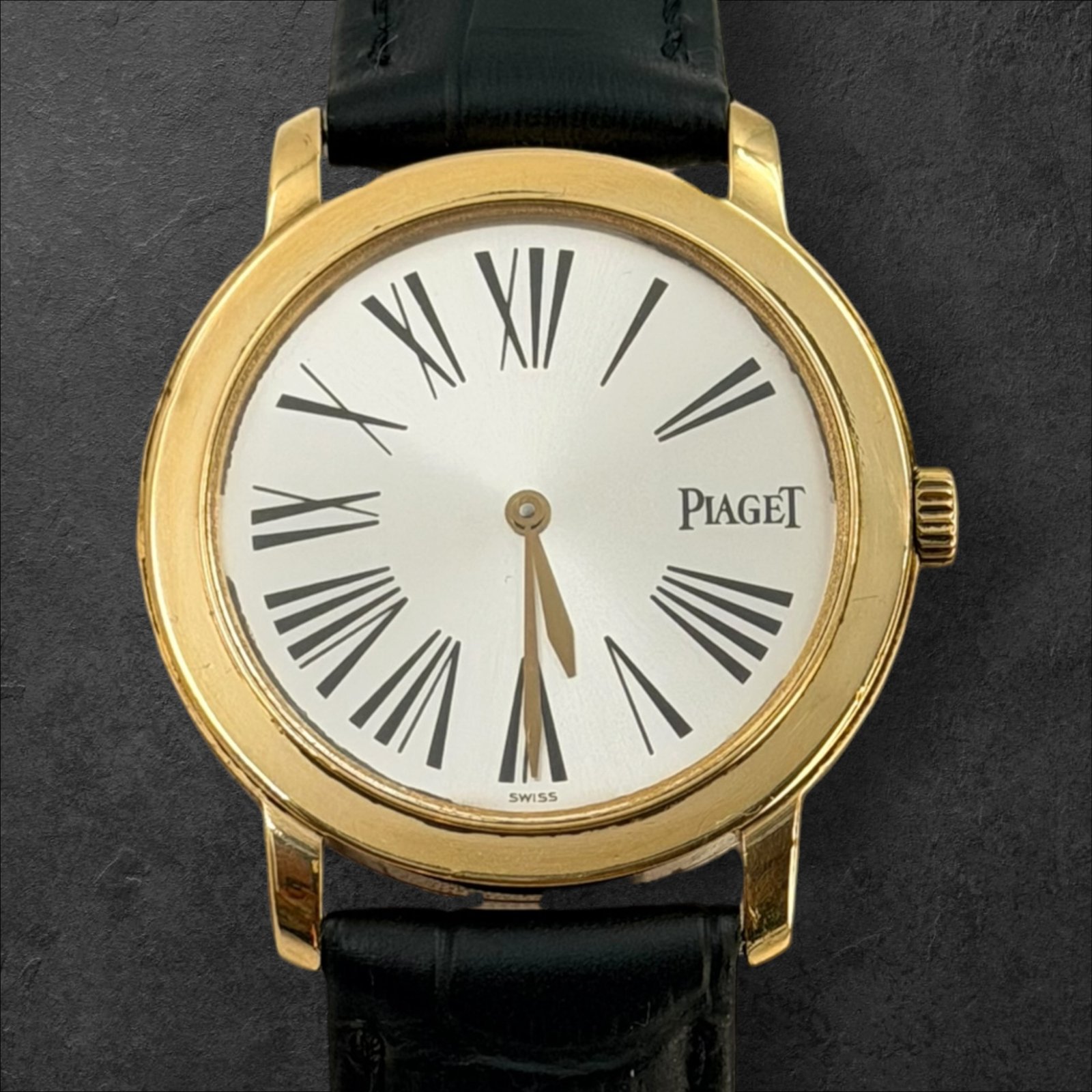 Piaget Altiplano 18K Yellow Gold – Ultra-Slim Dress Watch Мъжки часовник